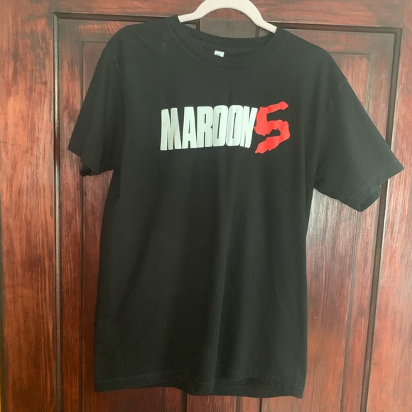 Maroon 5 Band Concert Tour T-shirt Large EUC - Picture 2 of 5
